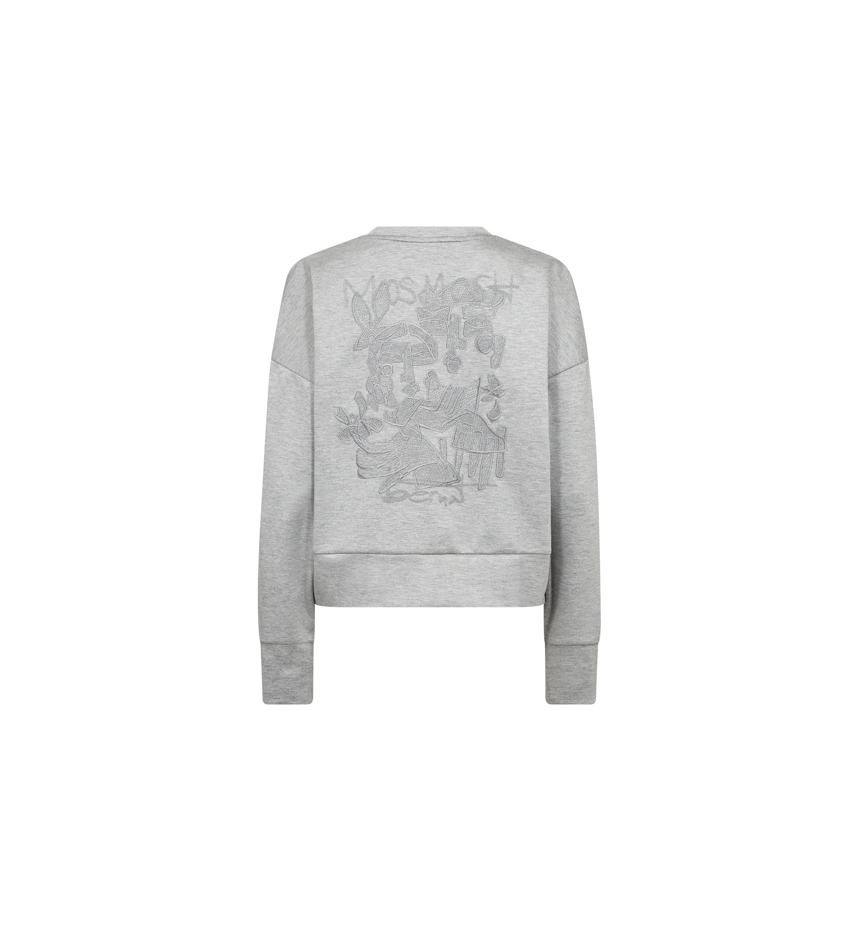 Packshot / Grey Melange / Back
